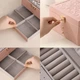 Скринька Casegrace SP-01265 Pink 23*17*13,5 см для прикрас та ювелірних виробів трирівнева на замку - зображення 3