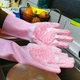 Cиліконові рукавички Magic Silicone Gloves Rose - изображение 6