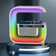 Настільна смарт лампа G-Smart Light HM-G3 RGB з бездротовою зарядкою та Bluetooth колонкою 15W White (3_04502) - зображення 4