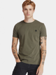 T-shirt męski bawełniany Timberland TB0A2BPR L Khaki (193392792667) - obraz 1