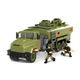 Конструктор IBlock "Army" КрАЗ Бензовоз, 2 фигурки (434 детали) PL-921-461 - изображение 2