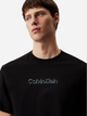 Футболка бавовняна чоловіча Calvin Klein K10K113105-BEH M Чорна (8720109906271) - зображення 6