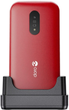 Telefon komórkowy Doro 2820 4G Red (7322460085674) - obraz 7