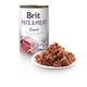 Вологий корм для собак Brit Care Pate&Meat 400 г - ягня - изображение 3