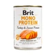 Вологий корм для собак Brit Care Mono Protein 400 г - індичка та солодка картопля - изображение 1