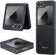 Карбоновий чохол Pitaka MagEZ Case 5 Twill Black/Grey for Samsung Galaxy Z Flip 6 - зображення 1