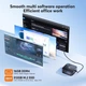 Мини ПК NiPoGi AK1PLUS / Intel N97 / RAM 16GB / SSD 1TB / 2 x HDMI / LAN / Wi-Fi 6 / Bluetooth 5.2 / Windows 11 / Черный - изображение 6