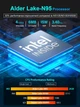 Мини ПК NiPoGi GK3PLUS / Intel N97 / RAM 8GB / SSD 256GB / 2 x HDMI / LAN / Wi-Fi 5 / Bluetooth 4.2 / Windows 11 / Silver - изображение 2