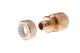 Набор латунный для полива Intertool-Storm 1 насадка 1/2" × 1 адаптер 1/2 и 3/4" × 2 коннектора 1/2 (GE-1426) - изображение 5
