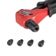 Пістолет для заклепок Intertool-Storm 200 x ø2.4 x 3.2 x 4 x 4.8 мм (RT-0015) - зображення 6