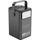 Power bank Hoco DB03 PD20W+QC3.0(22.5W) 100000 mAh с быстрой зарядкой и фонариком повербанк 6xUSB Black - изображение 2