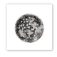 Об'ємні 3D наклейки TATTOOSHKA "Disco ball" стікер для декору телефону, ноутбука, блокнота SX-255 - зображення 2