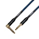 Кабель інструментальний Cascha CCP-G2ABL6 (Professional Line Guitar Cable, Tweed Blue, 6 м) - зображення 2