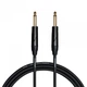 Кабель інструментальний Cascha CCA-G1BK3 (Advanced Line Guitar Cable, Black, 3 м) - зображення 1
