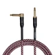 Кабель інструментальний Cascha CCP-G2ARD6 (Professional Line Guitar Cable, Tweed Red, 6 м) - зображення 1