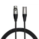 Кабель мікрофонний Cascha CCA-M1BK6 (Advanced Line Microphone Cable, Black, 6 м) - изображение 1