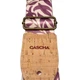 Ремінь дo гітари Cascha Vegan CGS-VC4 (Mauve Leaves) - изображение 3
