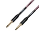 Кабель інструментальний Cascha CCP-G2SRD3 (Professional Line Guitar Cable, Tweed Red, 3 м) - зображення 2