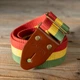Ремінь дo гітари Cascha Cotton CGS-CD3 (Rasta) - изображение 8