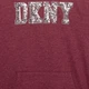 Детское летнее платье-худи для девочки DKNY 172430605 122 см Красное (1159818610) - изображение 2