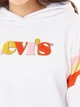 Детское теплое худи для девочки Levi`s 68730301 110-116 см Белое (1159818014) - изображение 4