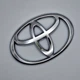 Емблема логотип Toyota 110х75 мм, (хром) - зображення 1