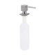 Дозатор для миючого засобу Lidz LK117 квадратний Brushed Steel (LDLK117BRU46399) сатин - зображення 1