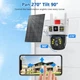 Поворотная камера видеонаблюдения IP 4G camera PTZ TP33-4G outdoor | 6MP | Солнечная панель - изображение 2
