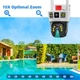 Поворотная камера видеонаблюдения IP 4G camera PTZ TP33-4G outdoor | 6MP | Солнечная панель - изображение 6