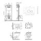 Комплект: Qtap Scorpio Ultra Quiet унитаз подвесной QT1433053EUQW + Nest комплект инсталляции 4в1 (круглая клавиша Satin) QT0133M425 + M11111SAT - изображение 2