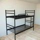 Ліжко двоярусне Tobi Sho COMFORT DUO металеве 190X80 Чорний - зображення 1