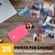 Фотопринтер моментального друку Kodak Step iOS & Android Pink + Набір паперу у Подарунок - зображення 2