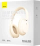 Беспроводные наушники Baseus Bowie D05 creamy white (NGTD020202) - изображение 4
