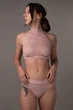 Топ з м'якою чашкою Brabrabra 70A Попіл троянди (85565) - зображення 5