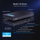Мини ПК MeLE Overclock 3C / Intel Celeron N5095 / RAM 16GB / SSD 512GB / 2 x HDMI / LAN / Wi-Fi 6 / Bluetooth 5.2 / Windows 11 / Black - изображение 2