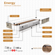 Ортопедичний матрац TM Family-sleep Energy/Енерджі колекція Demure 120х190 - зображення 2