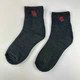 Теплі шкарпетки жіночі класичні однотонні Квітка GM Textile Високі 36-41 Чорний - зображення 1
