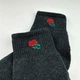 Теплі шкарпетки жіночі класичні однотонні Квітка GM Textile Високі 36-41 Чорний - зображення 3