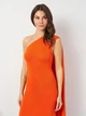 Платье женское Zara 3390/266 S Оранжевое (03390026615027) - изображение 4