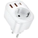 Сетевое Зарядное Устройство Gelius Moxie GP-HC050 2USB (QC3.0) + Type-C (PD20W) (Белый) - изображение 1