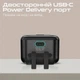 УМБ Promate Mavrix 10000 mAh USB-С порт USB-С/Lightning конектори Apple Watch Charger (mavrix.black) - зображення 5