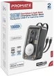 УМБ Promate Mavrix 10000 mAh USB-С порт USB-С/Lightning конектори Apple Watch Charger (mavrix.black) - зображення 10
