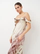 Платье женское Zara 3259/167 M Разноцветное (03259167620034_beige) - изображение 4