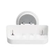 Мыльница MVM BP-4 клеящаяся пластиковая Белая (BP-4 WHITE) - изображение 2