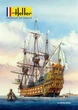 Сборная модель 1/100 линейный корабль Soleil Royal Heller 80899 - изображение 3