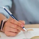 Ручка автоматическая BIC Clic Stic PrevaGuard Pen, Medium 1 мм Blue Масляная синяя - изображение 4
