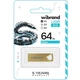 Флеш-накопитель Wibrand USB 2.0 Taipan 64Gb Золотой - изображение 2