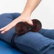 Масажний м'яч подвійний PowerPlay PP-4352 Epp foam peanut ball (d8*16cm.) Чорно/Червоний - изображение 3