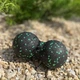 Масажний м'яч подвійний PowerPlay PP-4352 Epp foam peanut ball (d8*16cm.) Чорно/Зелений - изображение 7