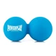 Масажний силіконовий подвійний м'яч PowerPlay PP-4355 Silicone Lacrosse Peanut Ball (6.3*12.6см.) Синій - изображение 3